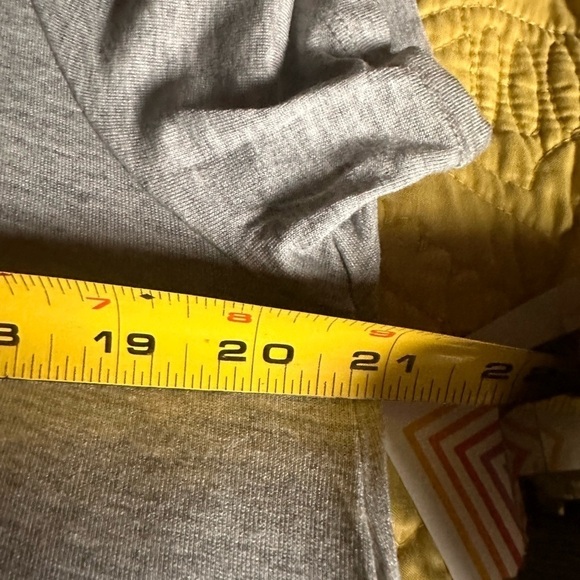 Lularoe large heather sport grey Carly swing dress. Hi /lo hem. NWT rayon‎ . - Picture 6 of 7